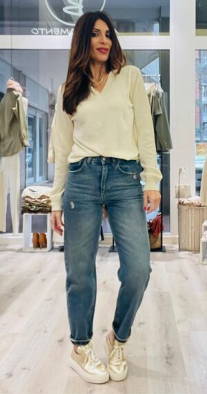 HAVEONE JEANS LOUIS DENIM SCURO