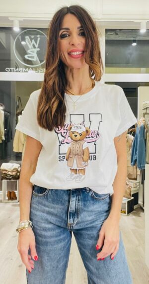 SUSY MIX T-SHIRT ORSETTO