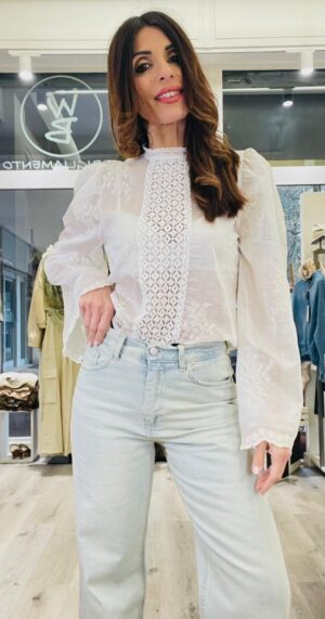 HAVEONE BLUSA PASSAMANERIA