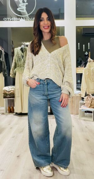 HAVEONE JEANS BELLA DENIM CHIARO
