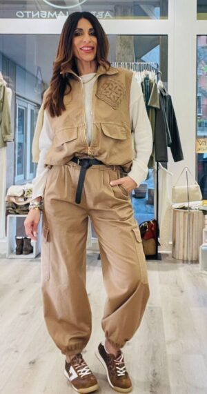 KIKISIX PANTALONE CARGO