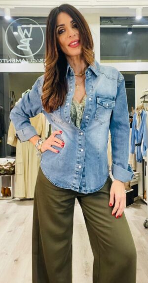 SUSY MIX CAMICIA JEANS SLIM