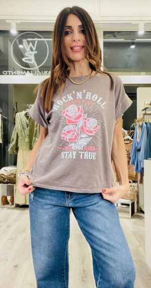 KIKISIX T-SHIRT ROCK N ROLL