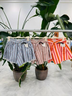 HAVEONE SHORT FARFALLA RIGHE