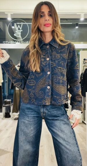 KIKISIX GIACCA JACQUARD