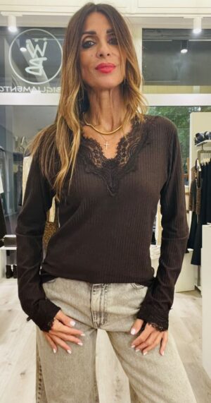 SUSY MIX MAGLIA SCOLLO V PIZZO