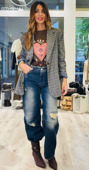 HAVEONE JEANS JUDO BLU
