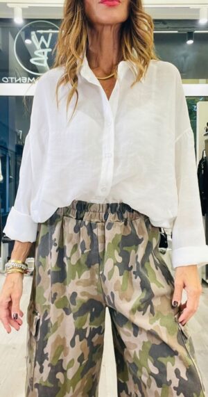 KIKISIX CAMICIA LYOCELL