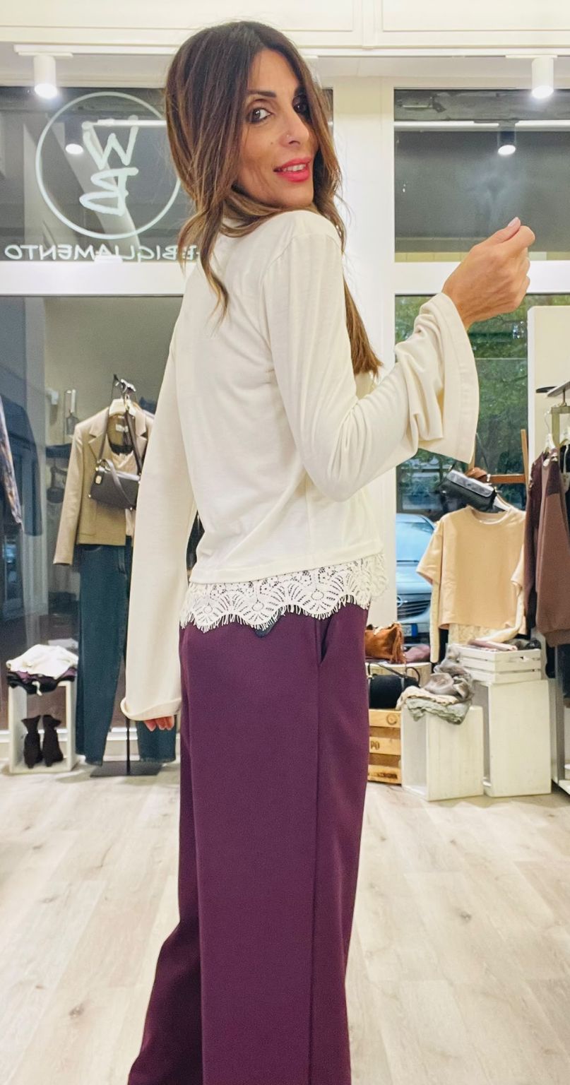 HAVEONE CARDIGANINO PIZZO - immagine 6