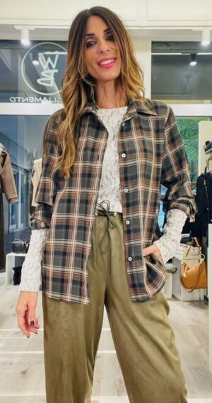 KIKISIX CAMICIA BASIC CHECK