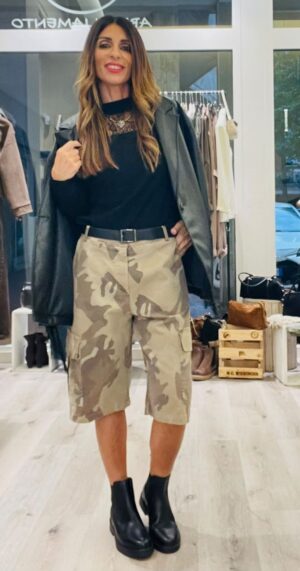 SUSY MIX BERMUDA CAMOUFLAGE