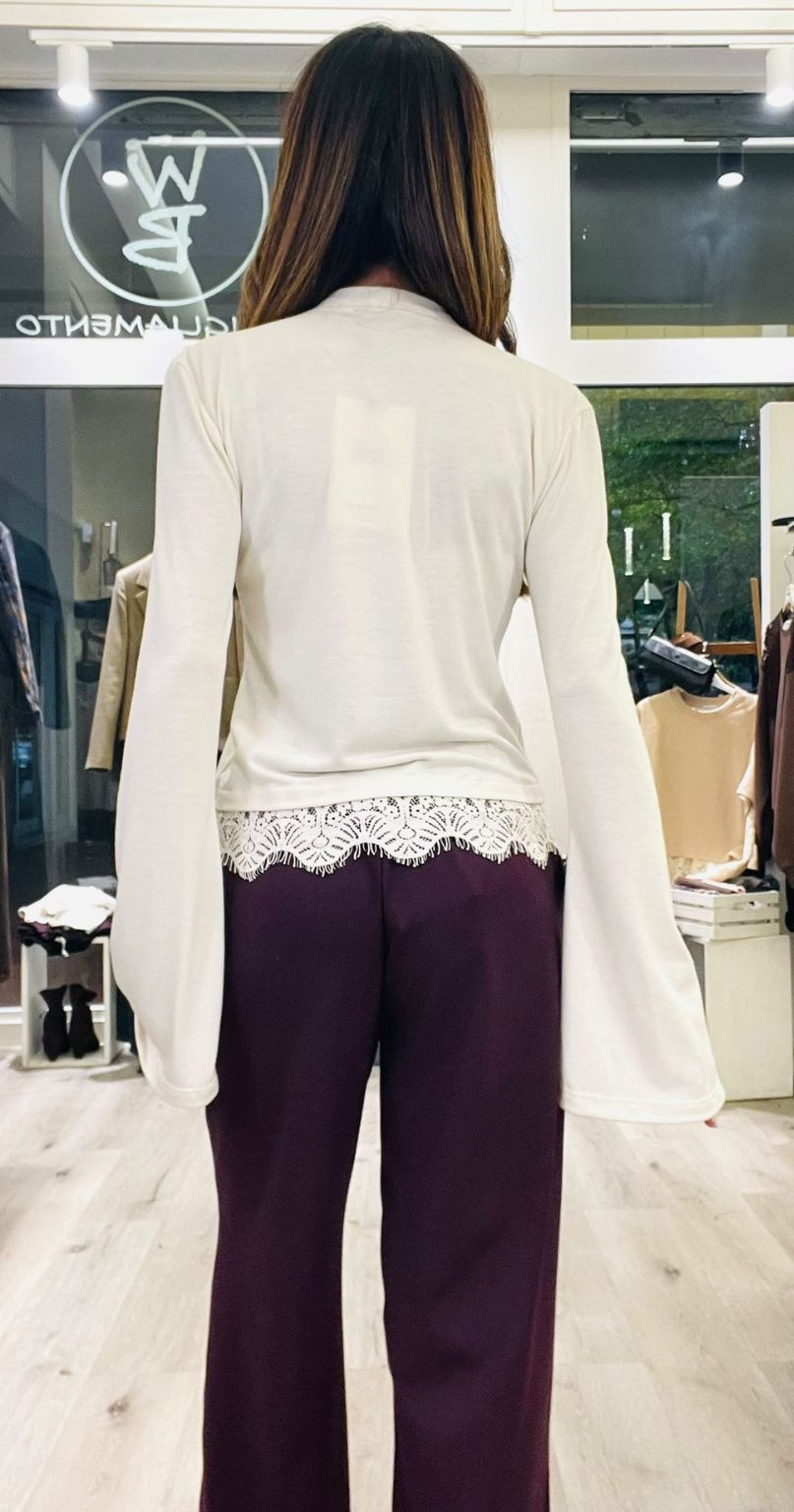 HAVEONE CARDIGANINO PIZZO - immagine 5